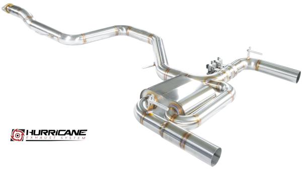 Hurricane Exhaust 3.5" ECE Klappenanlage für Hyundai i30 N Fastback OPF V2 Hurricane Exhaust 3.5" ECE Klappenanlage für Hyundai i30 N Fastback OPF V2